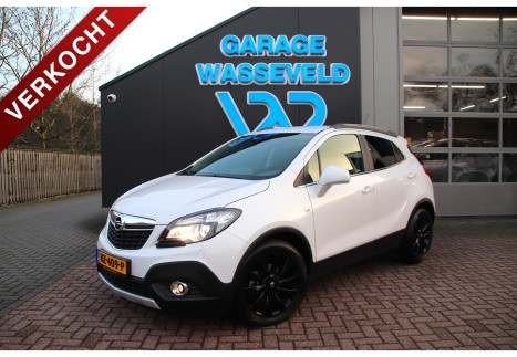 Opel Mokka 1.4 Turbo 1-Eigenaar Stoel+stuurverwarming/Trekhaak/Camera/Navi/Parelmoer