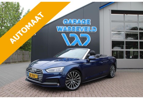Audi A5 Cabriolet 2.0 TFSI 190pk S-Line NL! Launch Ed./Trekhaak/Cruise/Stoelverw
