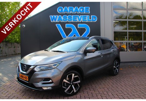 Nissan Qashqai 1.3 DIG-T 160pk Tekna NL 1Eigen/1500Kilo trekken/Camera/Trekhaak/Pano/Stoelverw/Navi/Android Auto