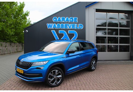 Skoda Kodiaq 1.5 TSI 150pk SportLine NL-1Eigen/Trekhaak/CarPlay/Canton/ACC/Memory/Stoelverw/Keyless