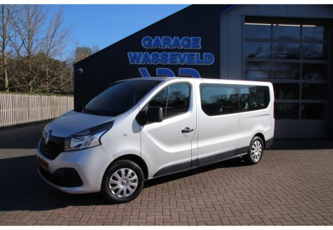 Renault Trafic 1.6 DCI Passenger INCL BTW 2x op voorraad 9pers/Cruise/Airco/Park.sen/Keyless
