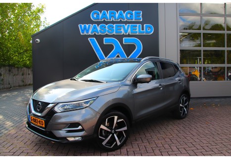 Nissan Qashqai 1.3 DIG-T 160pk Tekna NL 1Eigen/1500Kilo trekken/Camera/Trekhaak/Pano/Stoelverw/Navi/Android Auto